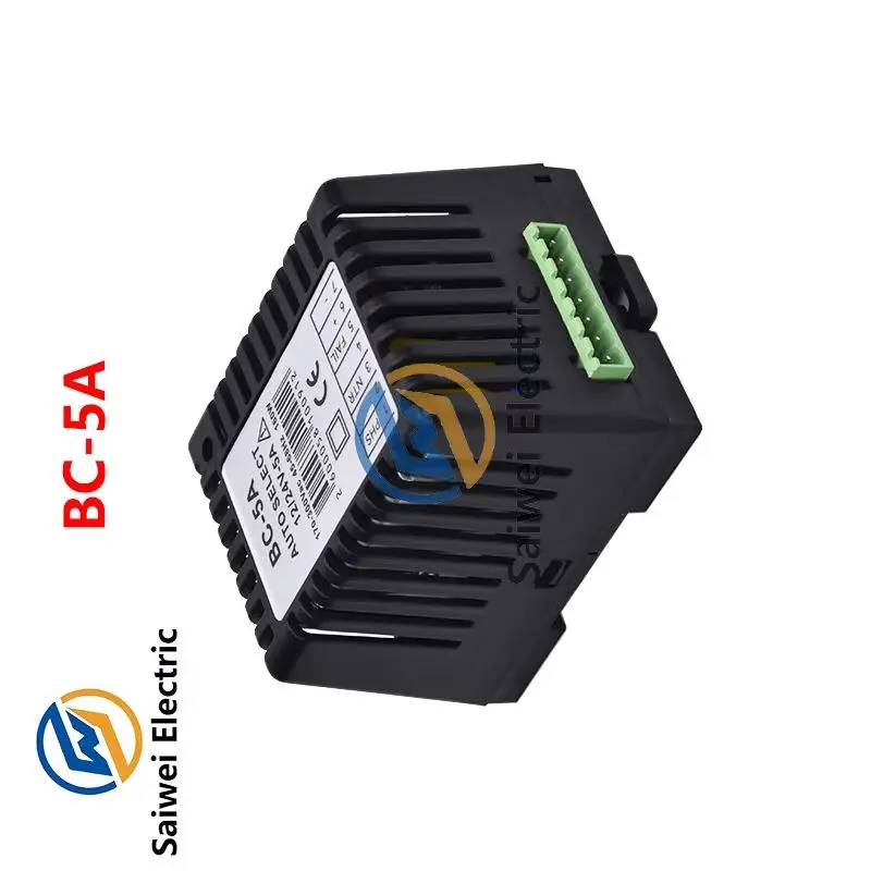 

DATAKOM BC-5A Replacement Battery Charger Power Supply 12V/24V BC5A Diesel Generator Aluminum Shell Genset Battery Float Charger