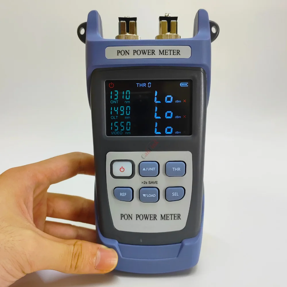 Fiber Optical PON Meter CL-320APC UPC CL-320A/U Portable PON Power Meter FTTX ONT 1310nm|1490nm|1550nm
