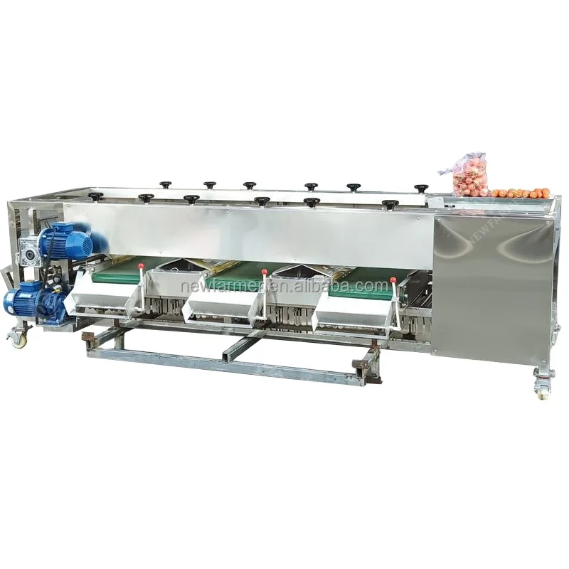 Factory Supply Tomato Size Sorting Roller Grading Machine Roller Fruit Sorting Grading Machine
