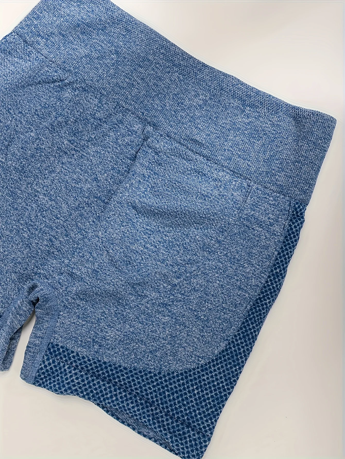 5-pack elegant solid-color women's workout shorts with hip-lifting design, ideal for exercise.