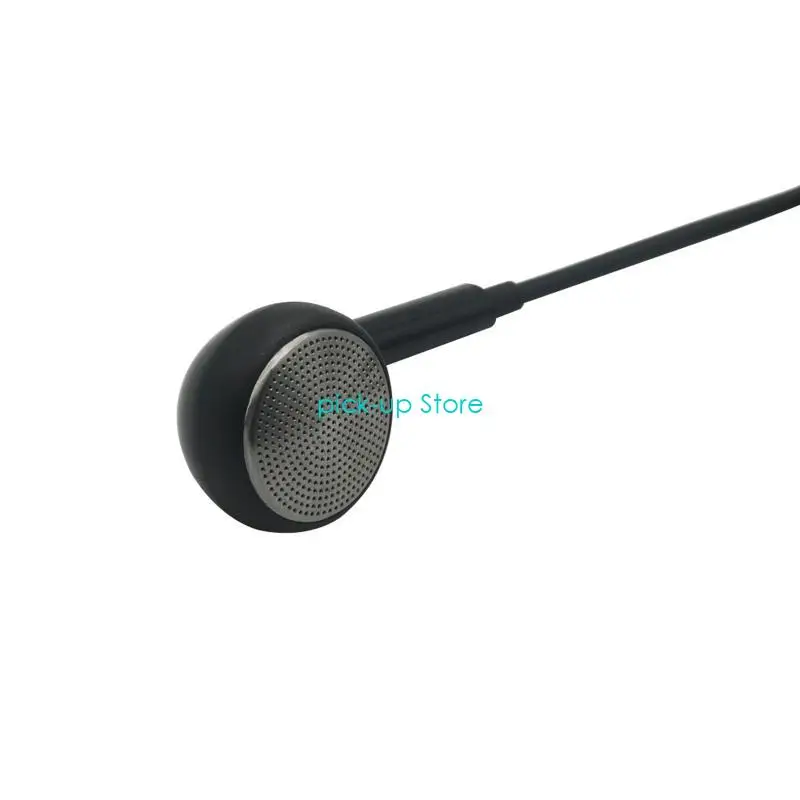 Q5WA إلغاء سماعات الأذن من أحادي الجانب الرياضية السلكية السلكية سماعات رأس المال Earphone Bass Heavy 3.5mm