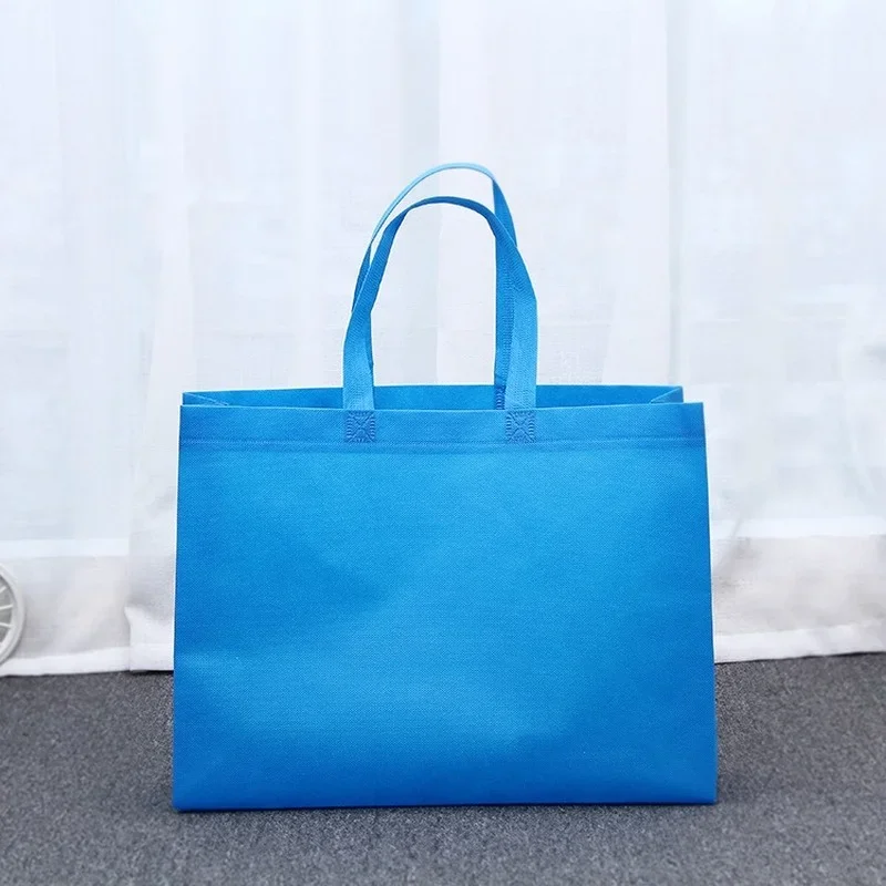 Women Foldable Shopping Bag Reusable Eco Large Unisex Fabric Non-woven Shoulder Bags Tote Grocery Large Bags Pouch