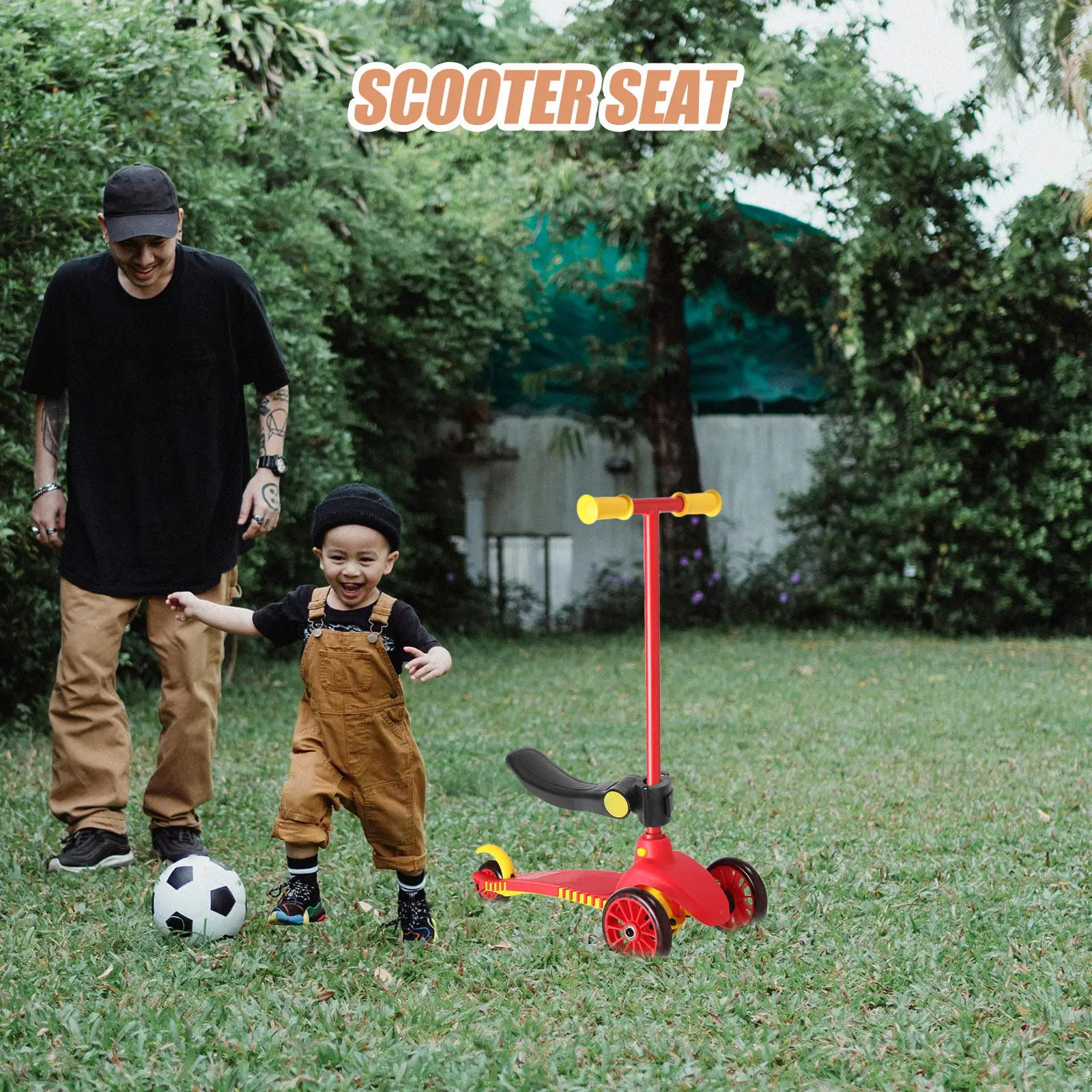 

Детское сиденье для самоката: портативное, съемное, регулируемое, водонепроницаемое, с мягкой подкладкой, удобное, аксессуар для самоката