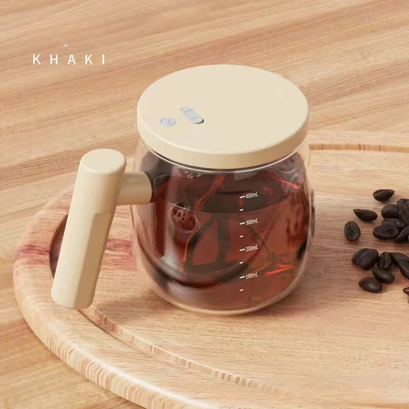 2026 Popular Charging Automatic Mixing Cup Electric Portable Coffee Water Cup Milk Powder Silent Rotating Shaking Cup