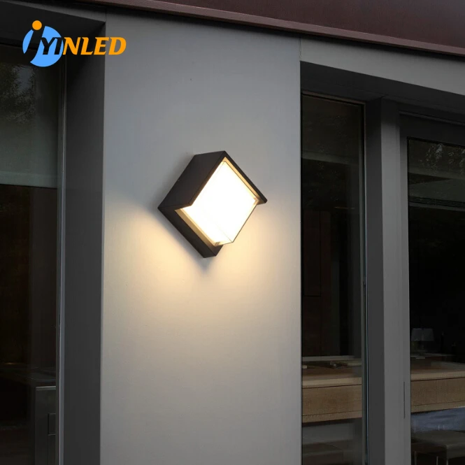 Modern Led Outdoor Wall Lamp Ip65 Waterproof Porch Balcony Garden exterior sconce Lights Villa Terrace Home Lighting Fixtures