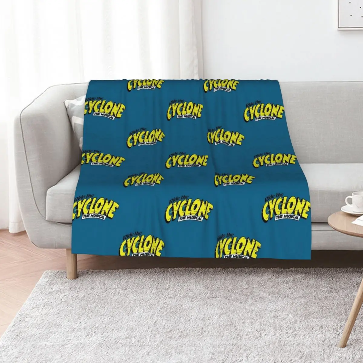 Montez le cyclone musical classique Throw Blanket Soft Plush Plaid Picnic Cute Plaid for babies Vintage Giant Sofa Blankets