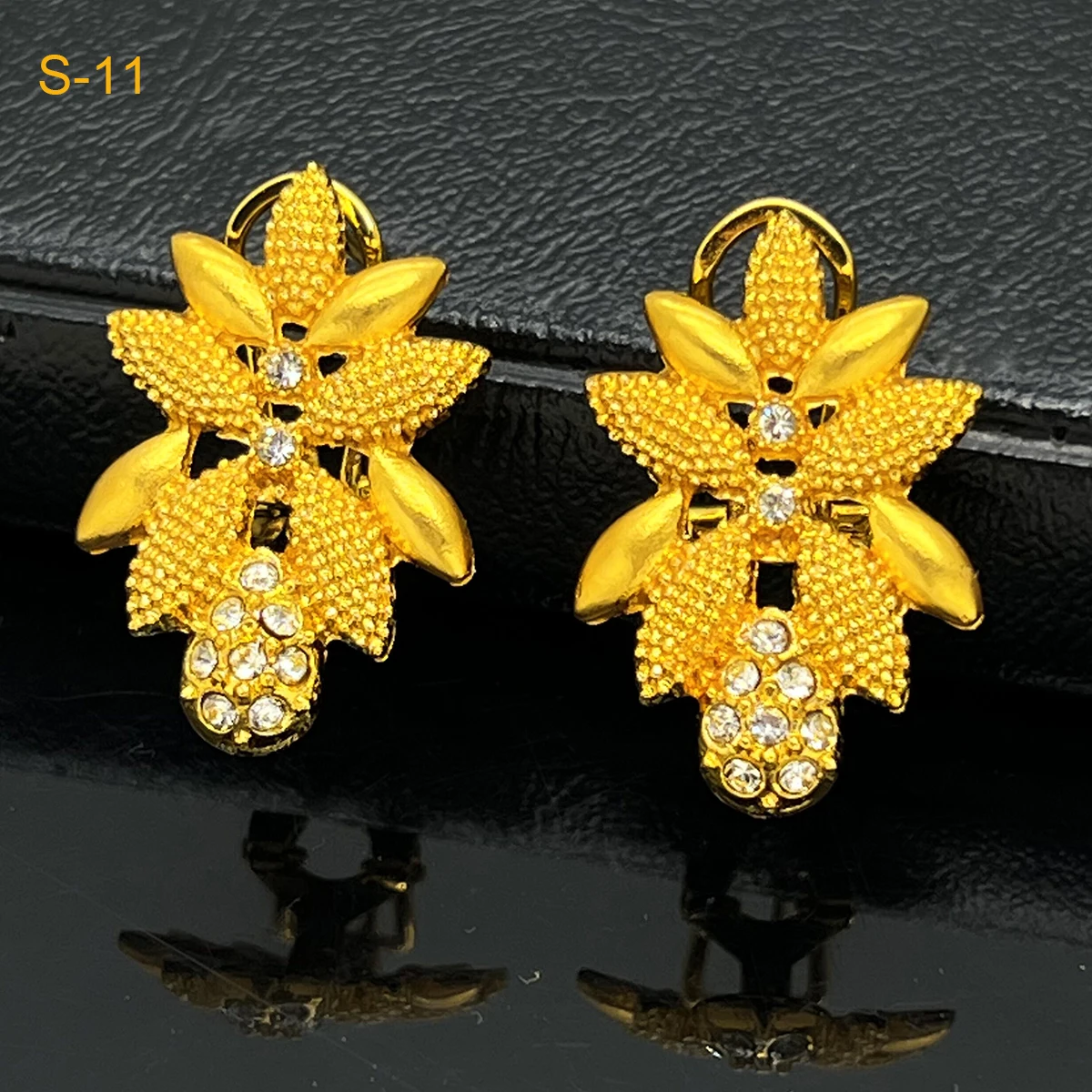 Fashion Dubai 24K Gold Color Jewelry Set for Women Nigeria Wedding Necklace Earrings Bracelet Ring Bridal Jewellry Accessories
