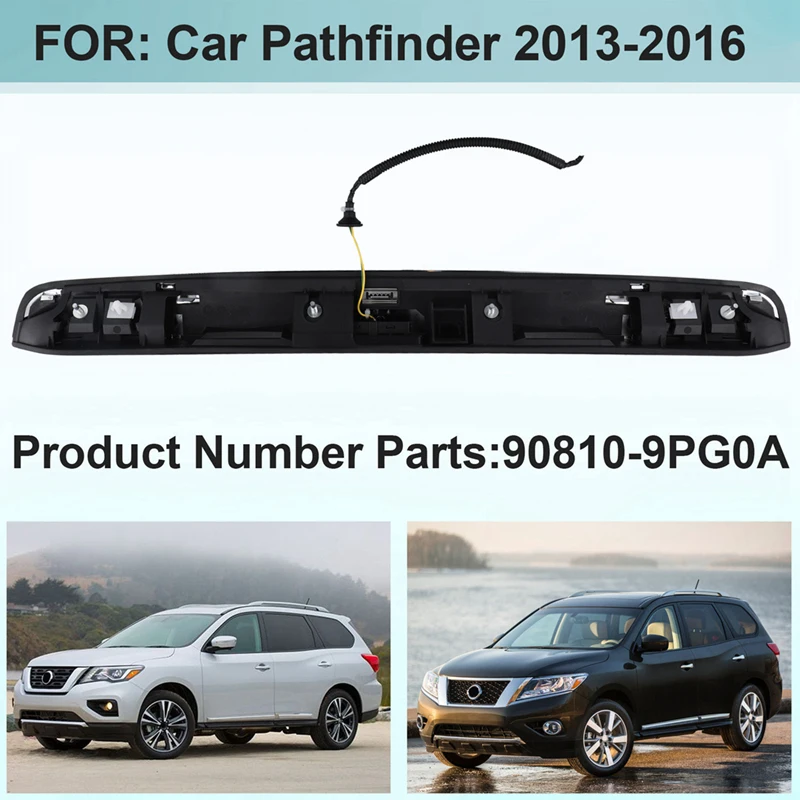 Car Tail Door Liftgate Handle 90810-9PG0A For Nissan Pathfinder 2013-2016 Rear Tailgate Switch Handle