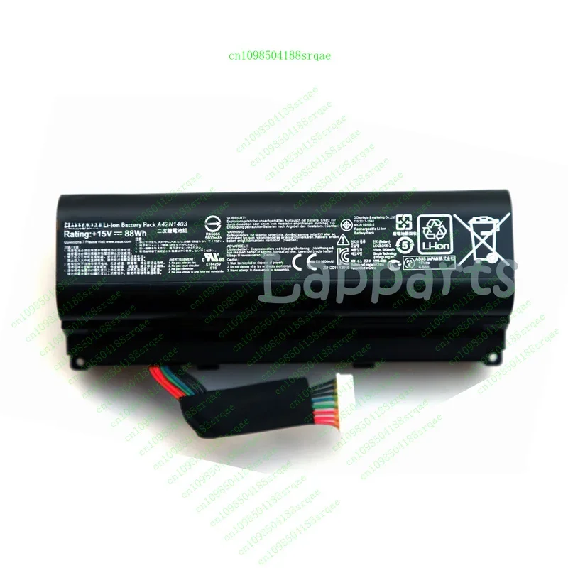 

A42N1403 Genuine Battery for ASUS ROG G751JT G751JY GFX71JY G751J-BHI7T25 G751%100 test