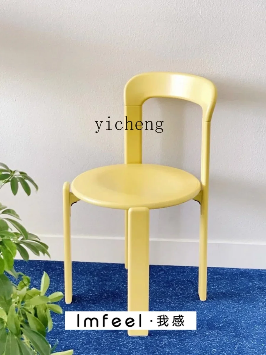 ZZ Zc Chinese Style Leisure Chair Color Dining Chair Solid Wood Coffee Shop Conference Office Chair