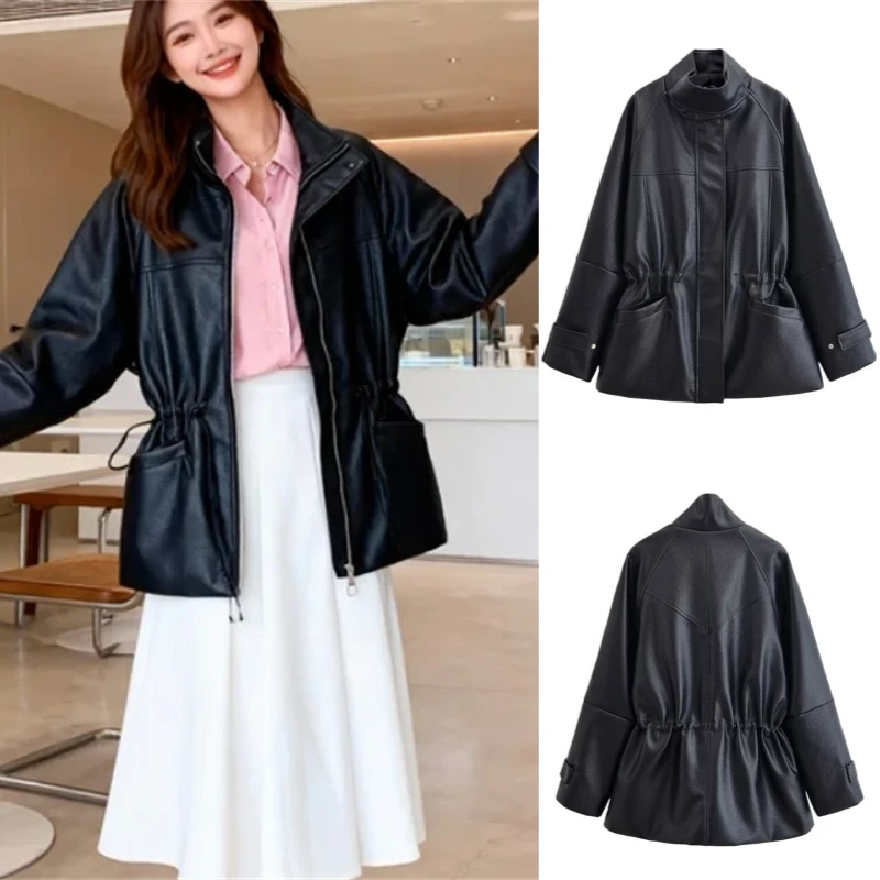 

Women's High-Street Casual Adjustable Waistline Jacket Autumn/Winter New Collection 2025