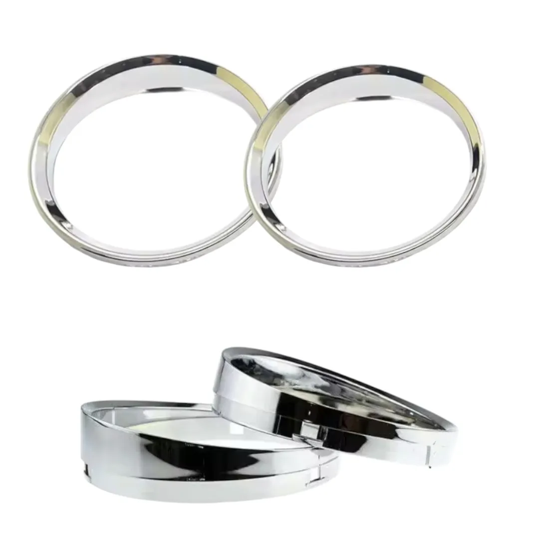 1 Set ABS Plastic Made Chrome Speedometer Dial Gauge Rings Bezel Trim (M3 style Design) For BMW E91 E90 E93 E92 M3