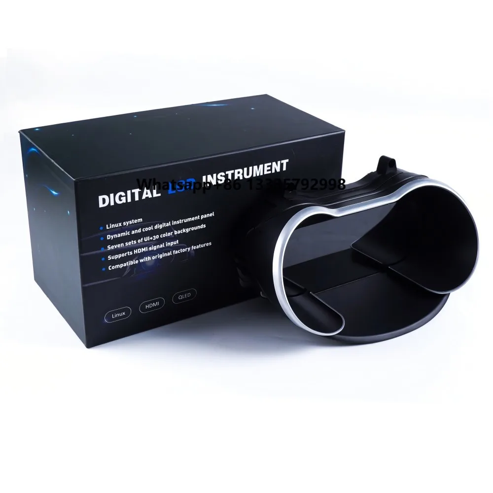 

For Mercedes Benz C-Class 2015-2021 W205 GLC X253 High Definition Car LCD Digital Instrument Upgrade New Condition 12V Voltage