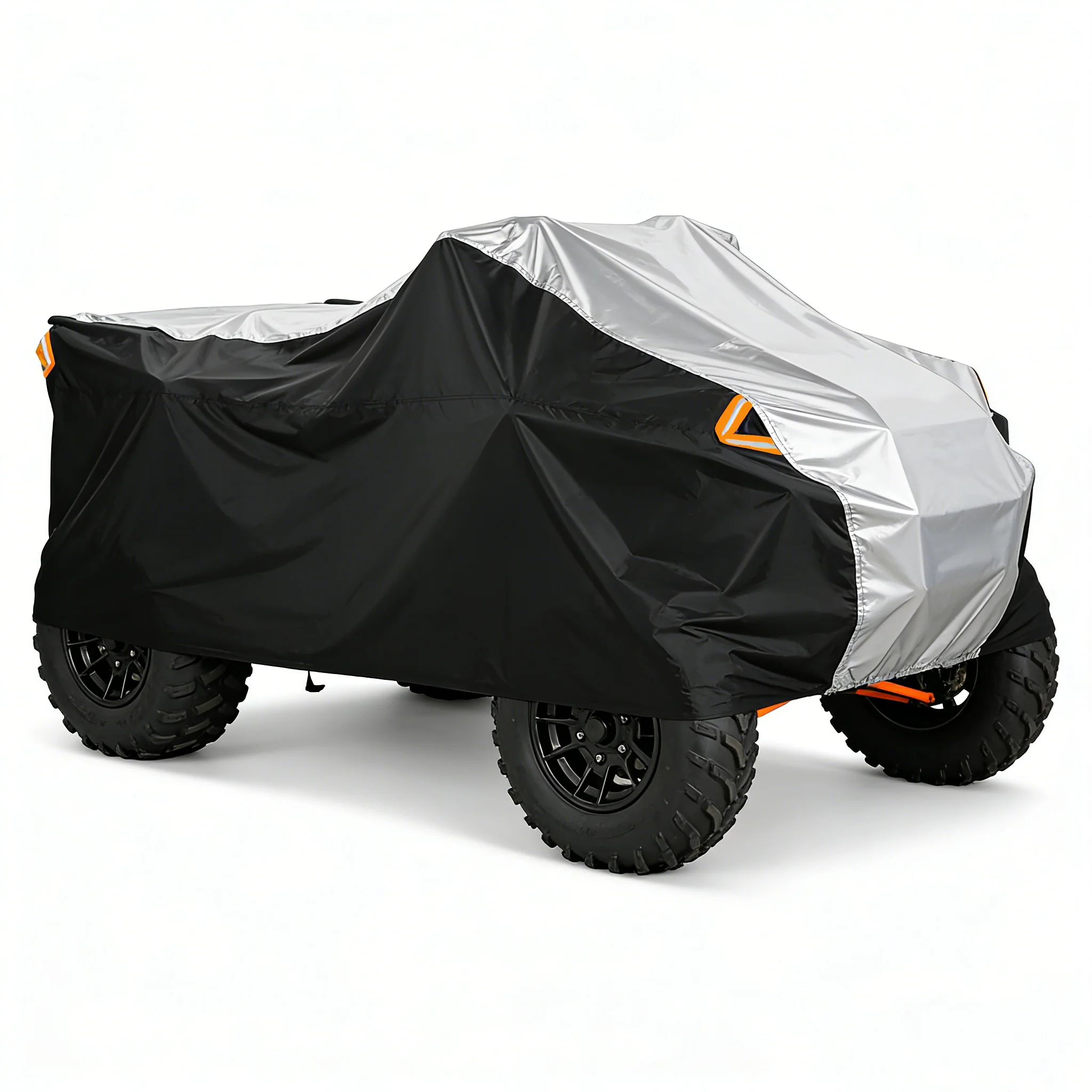 Universal Quad Bike ATV Cover 190T Waterproof Dust UV Protector for Motorcycle Scooter Kart Motorbike for Polaris Honda Yamaha