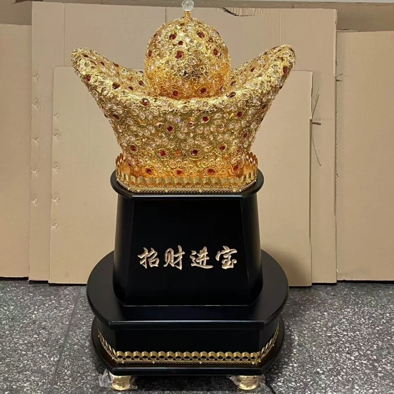 

Yuanbao floor lamp, handicraft ornament home office collection