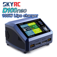 SKYRC D100neo Smart Charger AC100W DC200W for 1-6S LiPo/LiFe/LiIon/LiHV Battery RC Model Car Accessories