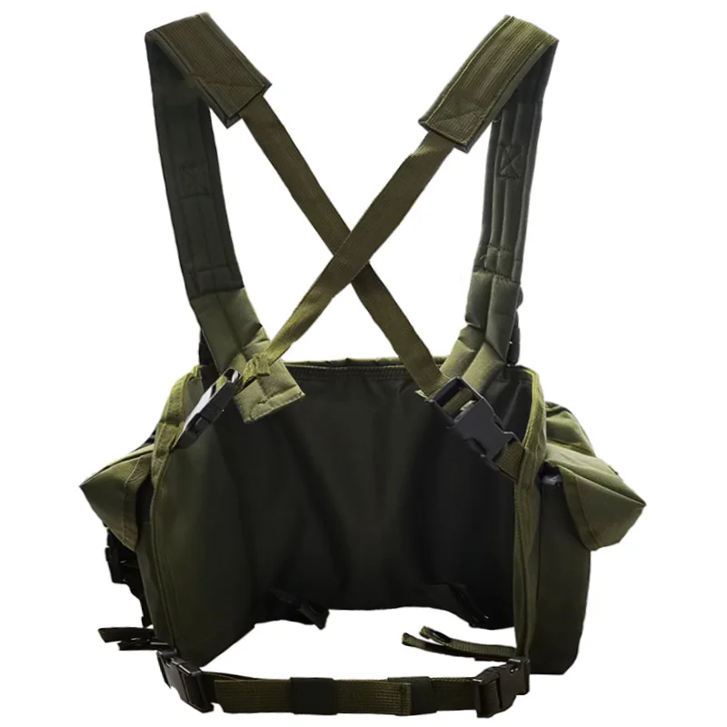 Military Hunting Tactical Vest Ak 47 Magazine Bag Quick Release Convenient Ak Vest Air Gun Vest Chest Armor Equipment