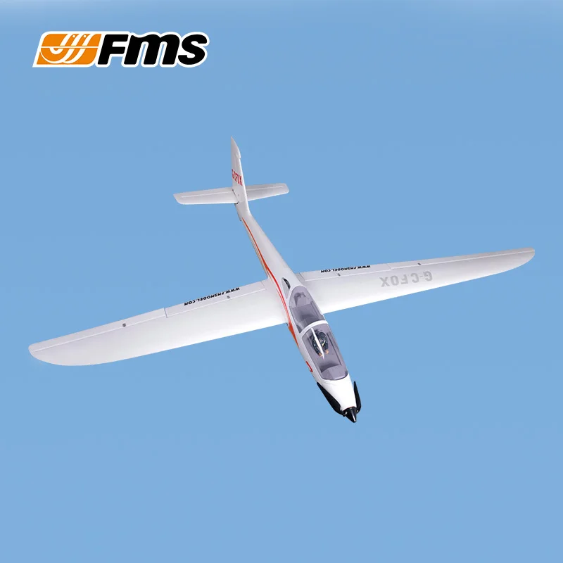 FMS 2320mm Super Large Wingspan FOX V2 Glider Model Aircraft Electric Remote Control Aircraft Fixed Wing Foam Aircraft Remote