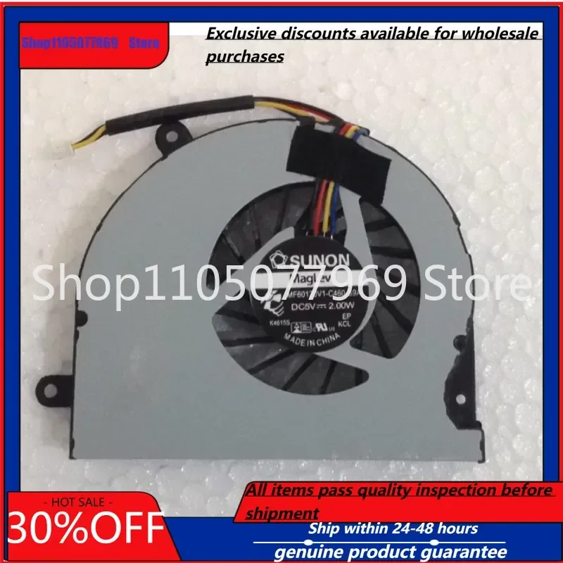 Ventilador de Resfriamento para Laptop HP DV4-5000 5302TX 5215 5213 5102 5317, Peça de Substituição para Reparo de Notebook