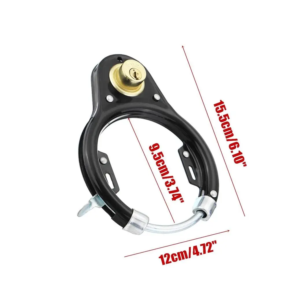 Durable Cycling Scooter Motorbike Security Waterproof Anti-Theft Bicycle Lock Bicycle Supplies Bike Locks Wheel Lock