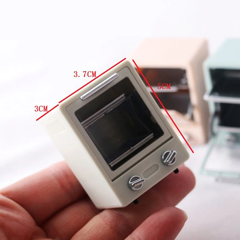 1PCS Dollhouse Miniature Kitchen Coffeemaker Electric Oven Microwave Oven Barbecue Machine Kitchen Electrical Model Pretend Toys