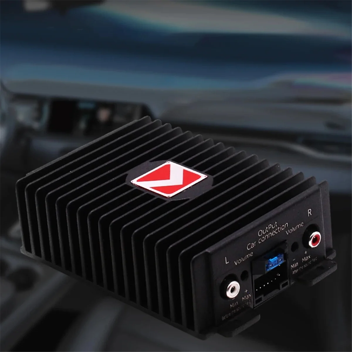 Android Navigatie DSP Versterker Box Professionele Autoradio Audio 4x80W High Power Sound Upgrade HiFi DSP Versterker