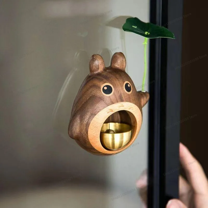 For black walnut magnetic doorbell chinchilla three-dimensional decoration cartoon chinchilla doorbell