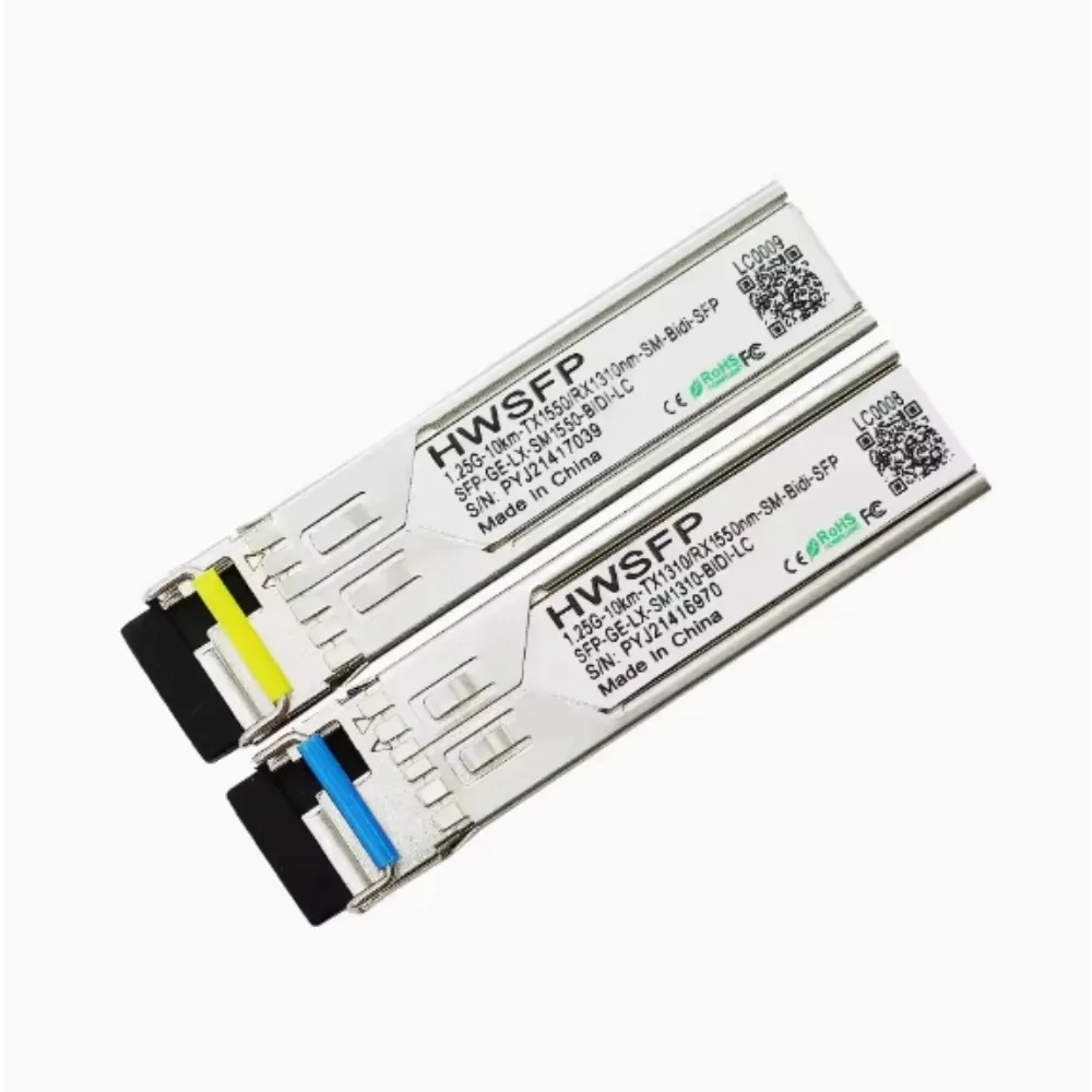 HWSFP1.25G10km Gigabit single-mode single-fiber optical module AB end pair SFP-GE-LX-SM1310/1550-BIDI compatible with Huawei H3C