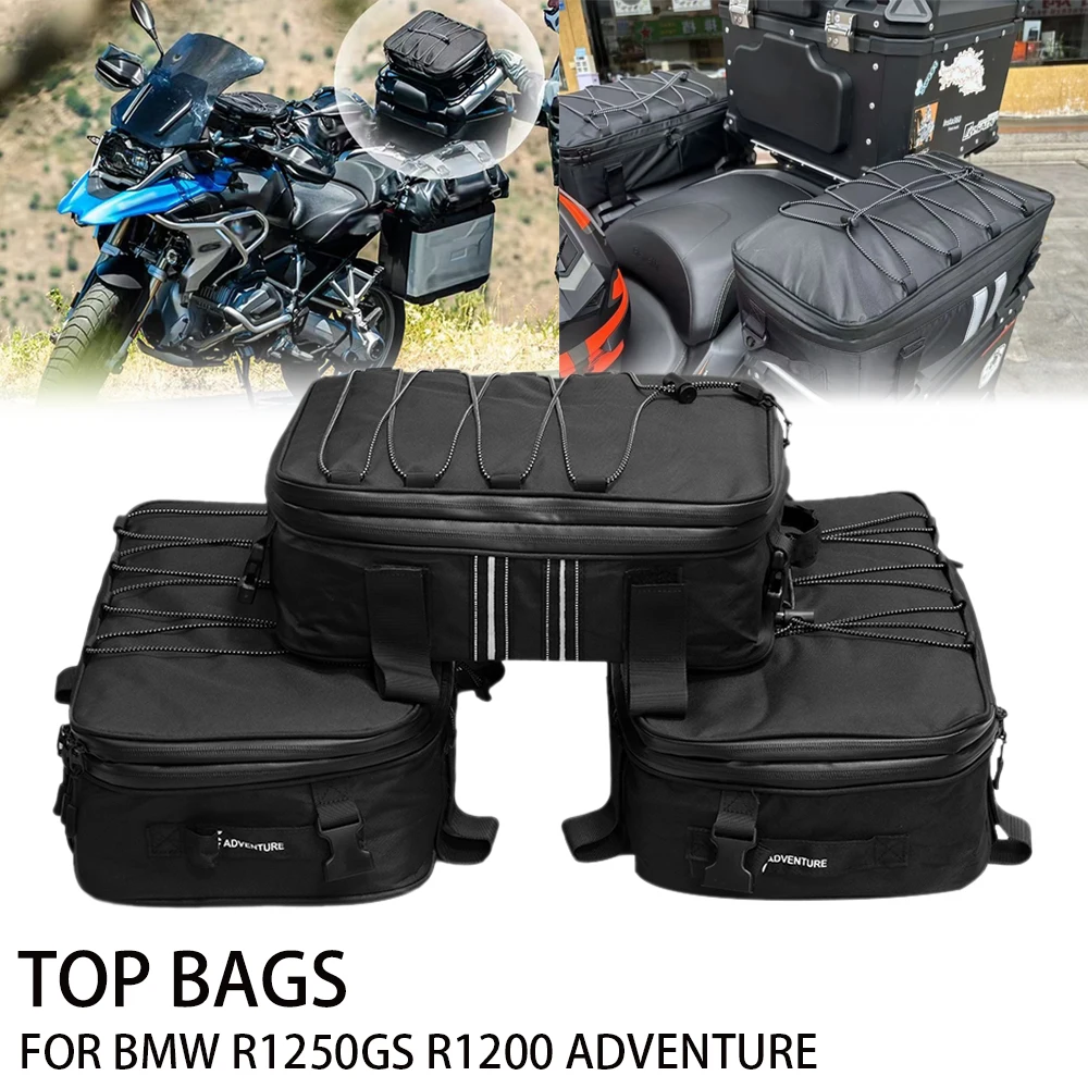 

Мотоциклетная седельная сумка, верхняя сумка для Benelli TRK 502 X для BMW R1250GS Adventure R1200GS R 1250 GS LC ADV, боковые чемоданы для двигателя