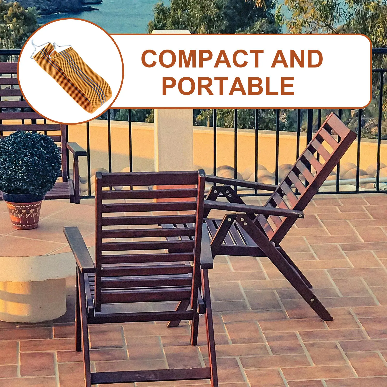 3Pcs Reliable Recliner Chair Reinforcement Belt Elastic Support Webbing for Enhanced Durability Outdoor Patio Camping Lounge