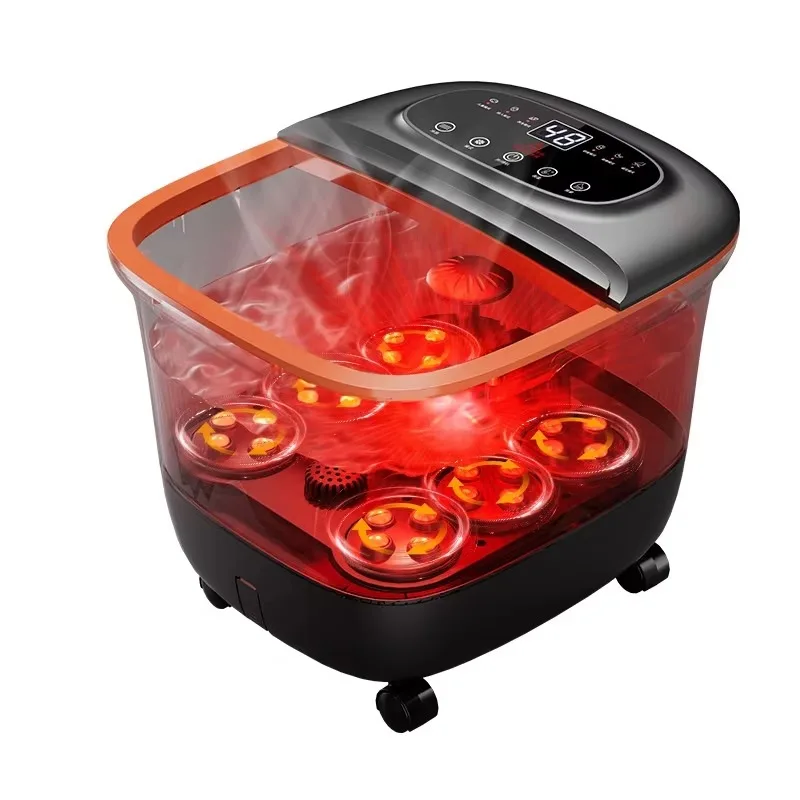 Multi-function Electric Constant Temperature Heating Foot Bath Bucket With Musical Function Dynamic Plantar Massage