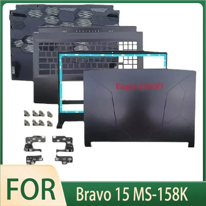 For Bravo 15 MS-158K NEW Laptop Frame LCD Back Cover Top Case/Front Frame/Hinges/Palmrest/Bottom Case