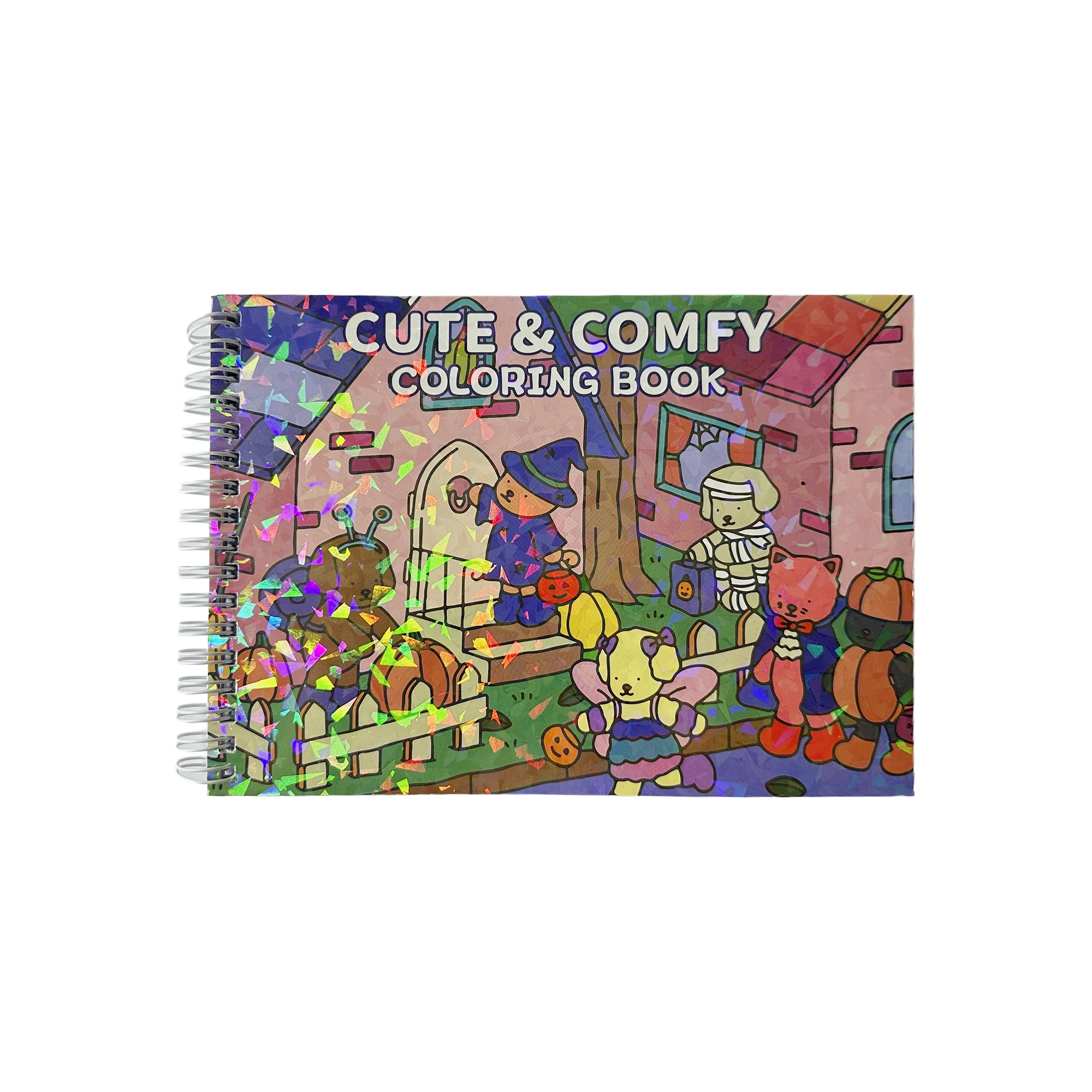 ハッピーアワーぬりえブック：心温まる楽しいぬりえのために、幸せなシーンと愛らしいキャラクターの絵に夢中になってください。