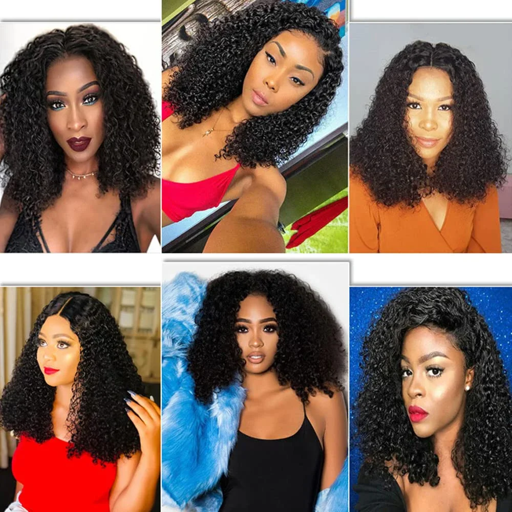 Jerry Curly Feixes De Cabelo Humano Brasileiro Natural Color Pixie Curl Bundles Cabelo Humano Onda Profunda Remy Hair Curl Bundle Extensões