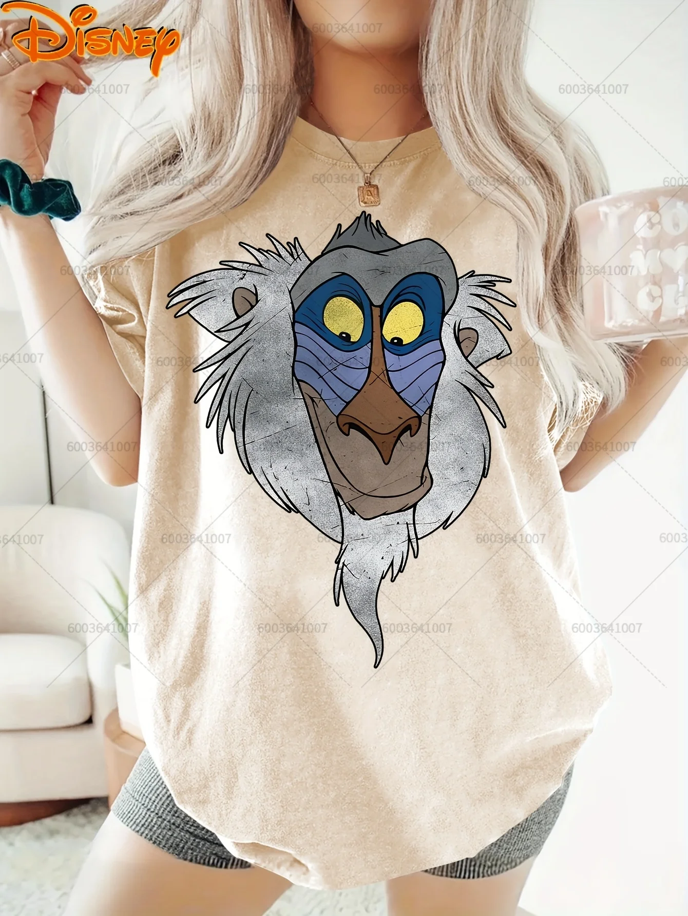 

Disney King Lion Simba Mufasa Face Женская и мужская хлопковая футболка с круглым вырезом Футболка унисекс Одежда Топы с короткими рукавами Уличная одежда больших размеров