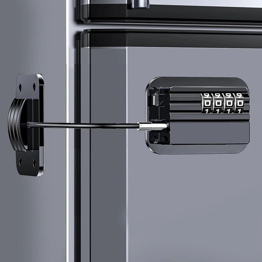 Refrigerator Combination Lock With ChangeablePassword For Drawer Safety Lock Anti-theft Lock Buckle Door Hardware
