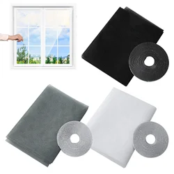 Anti Fly Mosquito Net Window Screen Mesh Adhesive Mosquito Insect Flying Bug Net Curtains for Kitchen Windows Home Protector
