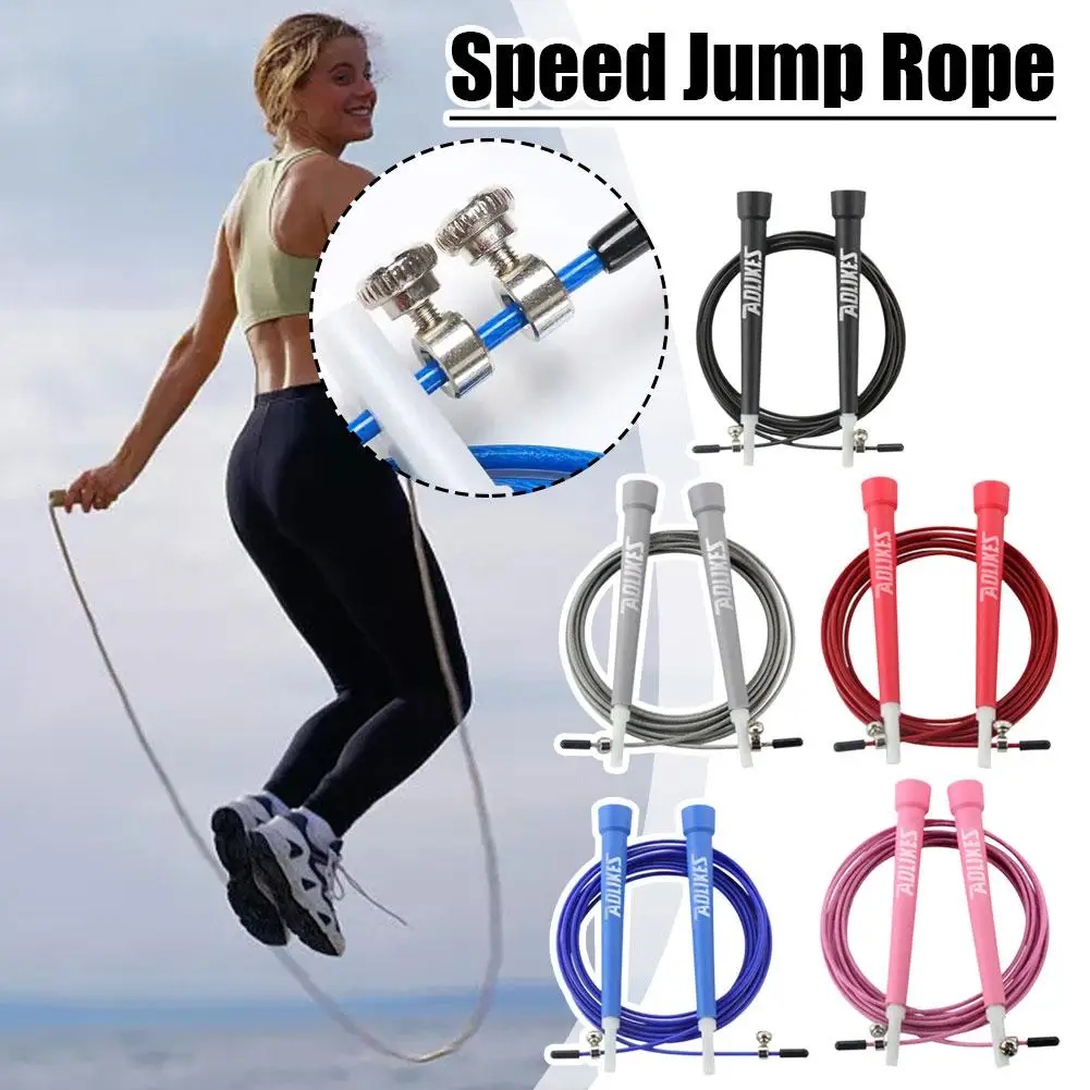 Speed Skills Skipping Rope Adult Jump Rope Weight Loss Sports Men Gym Women Equipment Portable Children Professional Fitnes A5Y3