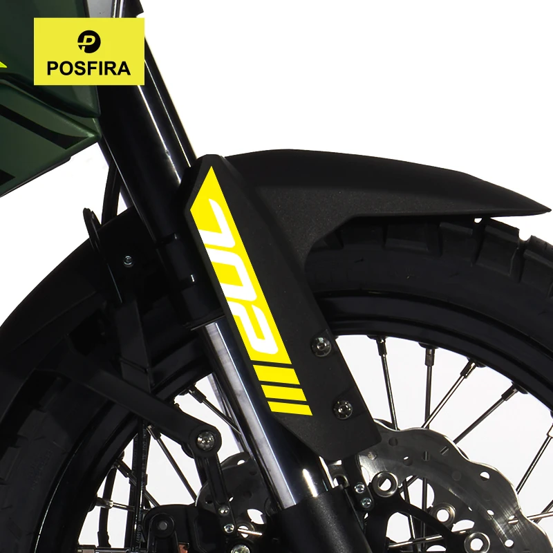 

POSFIRA наклейки на переднее крыло мотоцикла, виниловые наклейки с номером для Benelli TRK 702X 702 X TRK702X 2023 2024 2025, аксессуары