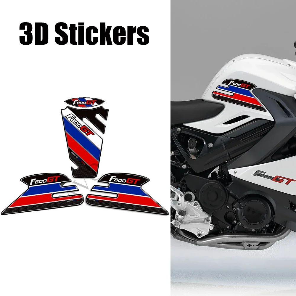 For BMW F800GT F800 F 800 GT Tank Pad TankPad Grips Stickers Decals Protection Protector Gas Fuel Oil Kit Knee