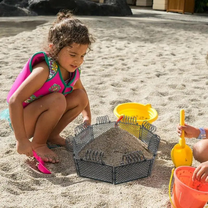 Sandbox Hek Kit Leuk Hek Speelgoed Voor Zandbak Realistische Modellering Zand Tafel Rekwisieten Voor Kinderen Zandspel Liefhebbers En