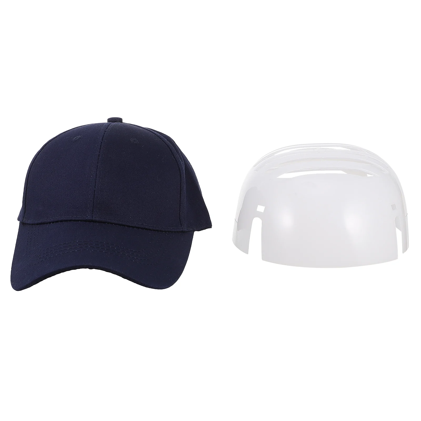 2 uds gorras insertar PE algodón forrado anticolisión reemplazo transpirable casco protector