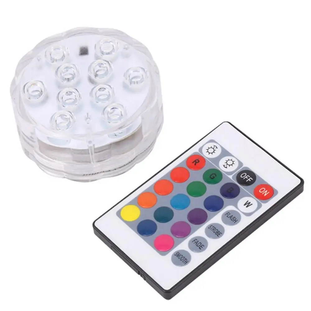 

Party LED Swimming Pool Fishbowl Pond Decoration Waterproof Battery Operated Fountain Light Submersible Lights Underwater Light