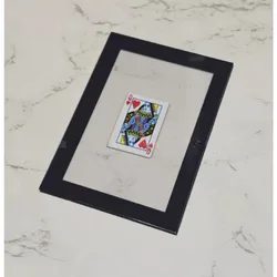 Card Changing Frame Poker Magic Tricks Close-up Magic Card Magia Props Gimmick Props Easy To Do Beginner Magician Funny Illusion