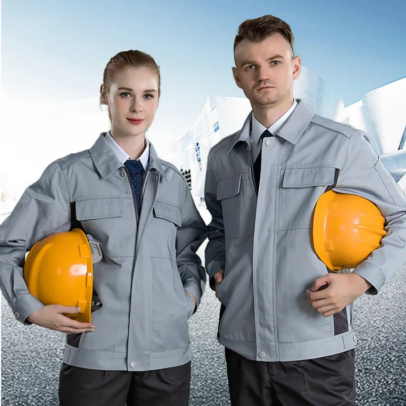 Conjunto de roupas de trabalho masculino, roupas de trabalho, uniformes de seguro de trabalho, reparação automática, engenharia mecânica, 5XL, primavera