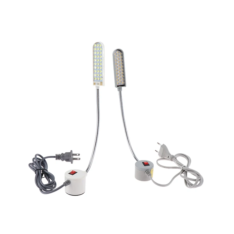 多機能フレキシブルワークランプ,ミシン,工業用ライト,ドリル用,1個,作業台,30 LED, 1個