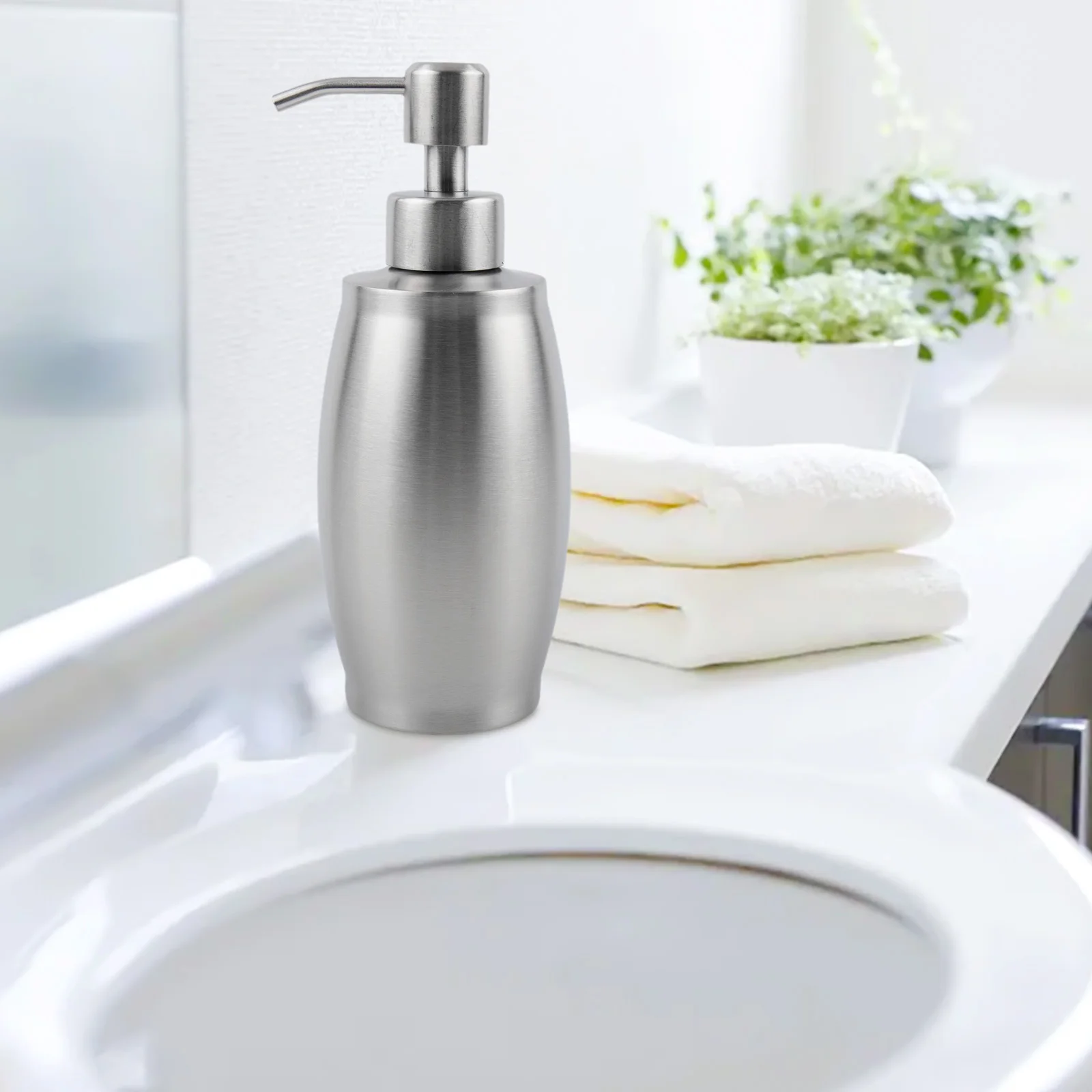 

Convenient Use For Home For Hotel Lotion Pump Bottle Detergent Dispenser Internal Electrolysis Refined Appearance Smooth Finish