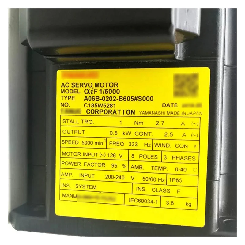 

A06B-0202-B605#S000 Servo Drive Module 2-axis Amplifier SV 80/80 HRV2 and HRV3 Supported