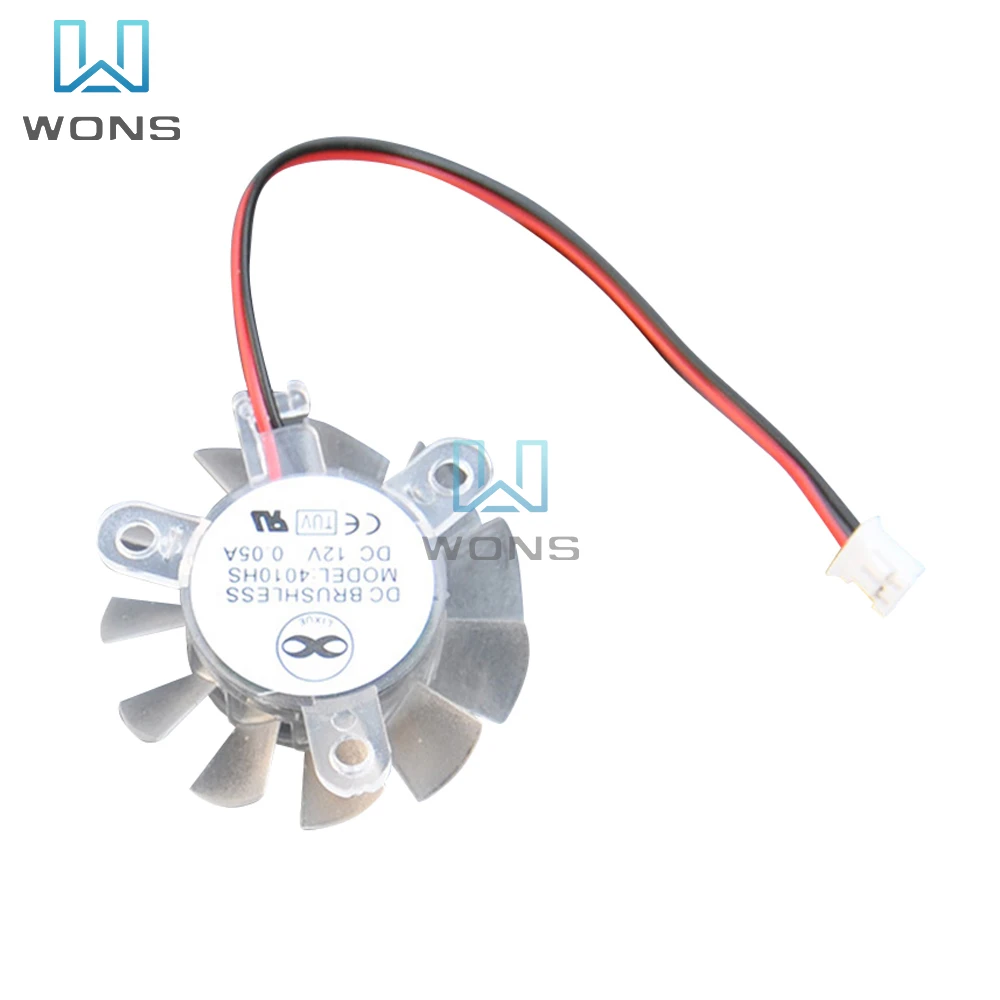 DC12V 4010 Oily Computer Graphics Cooling Small Fan Card With XH2.0 Interface Cable Length 9cm Radiator Mute Fan 4800RPM