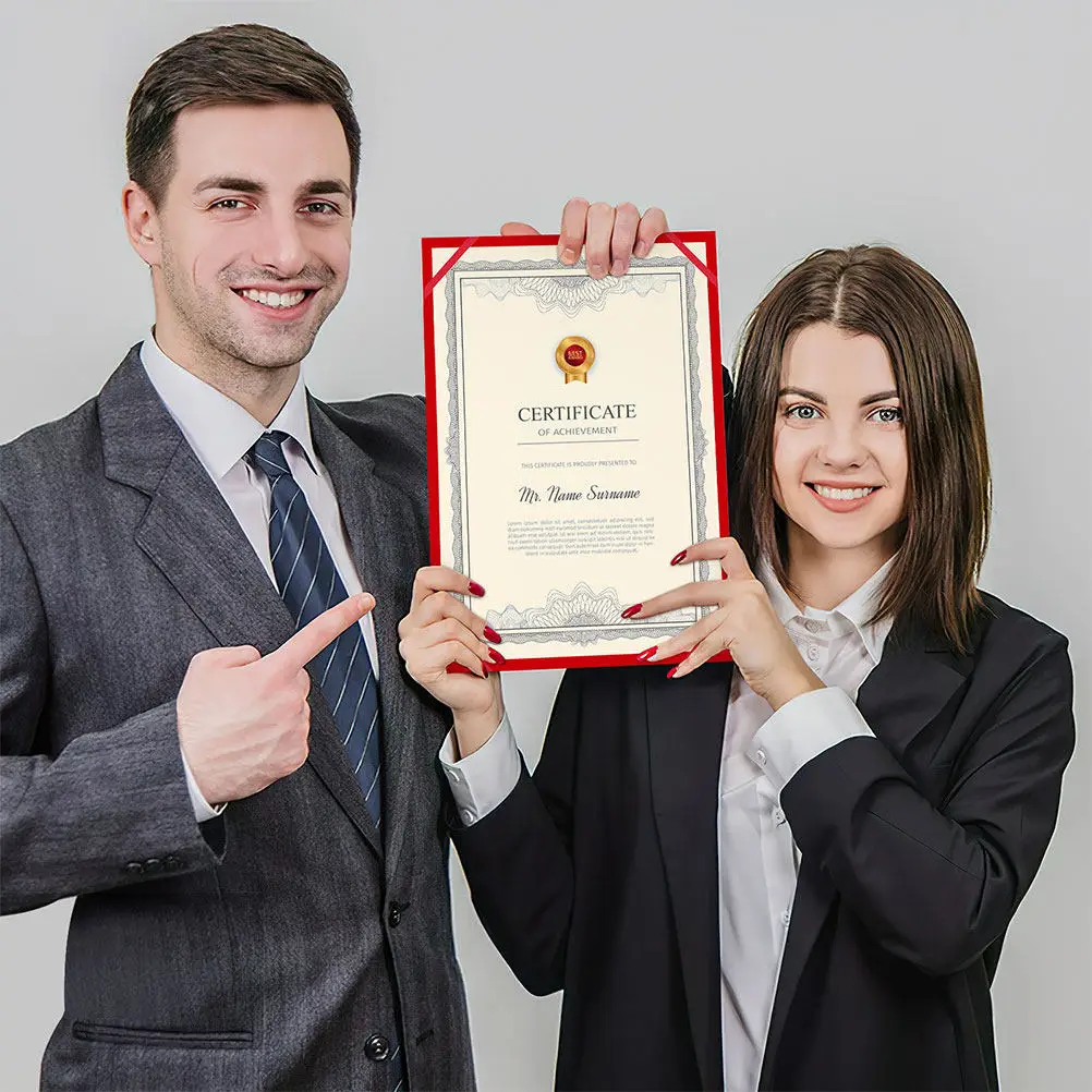 

15pcs Blank Certificate Paper A4 Printable Diploma Certificate Paper For Awards Honors Recognition Student Achievements